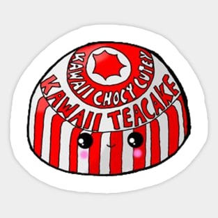 Kawaii Cute Tunnochs Teacake Sticker